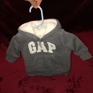 0-3 month grey Gap jacket
